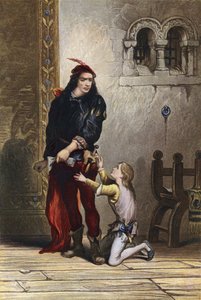 Shakespeare, král Jan, dějství IV, scéna 1 od English School